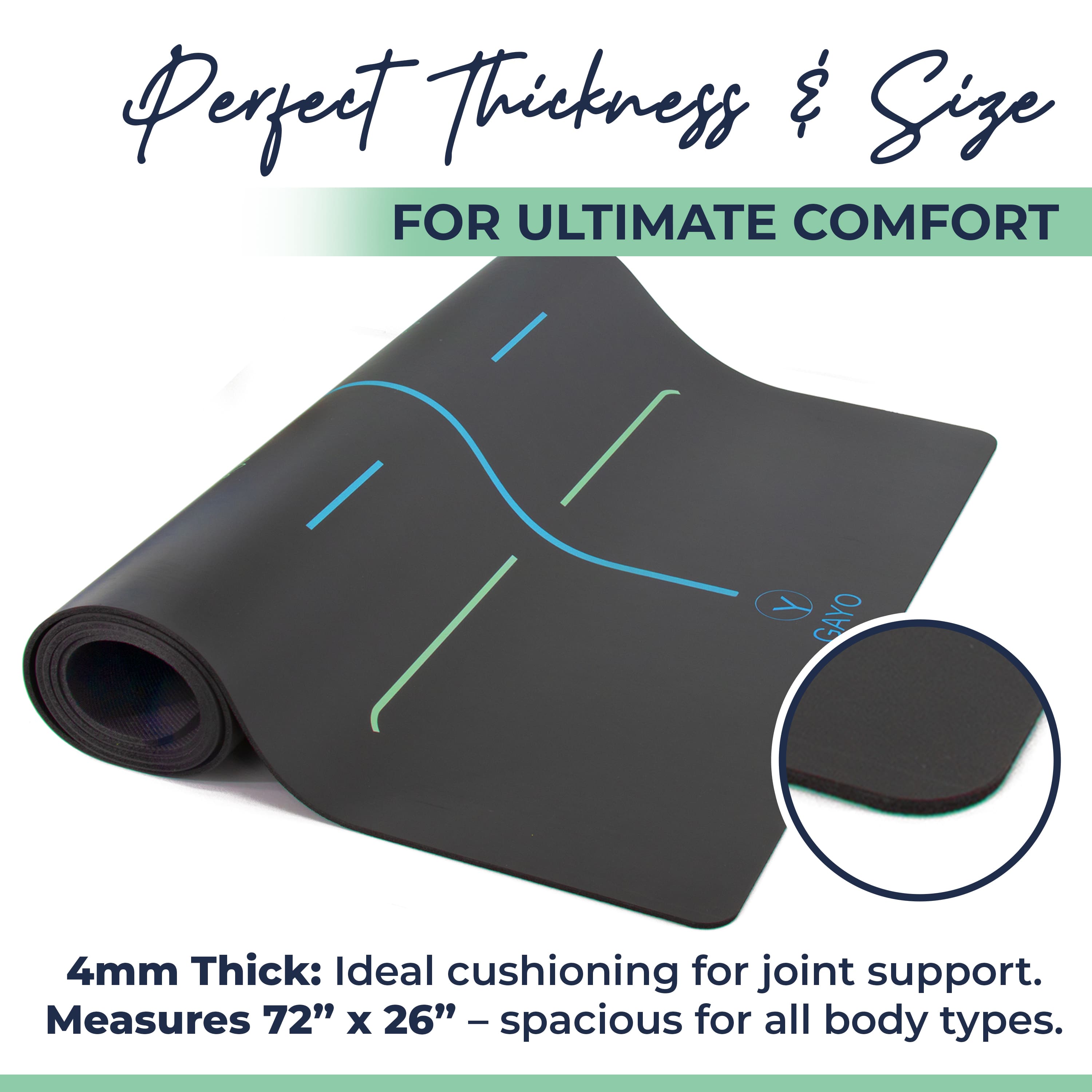 Eco Balance Yoga Mat- 4 mm