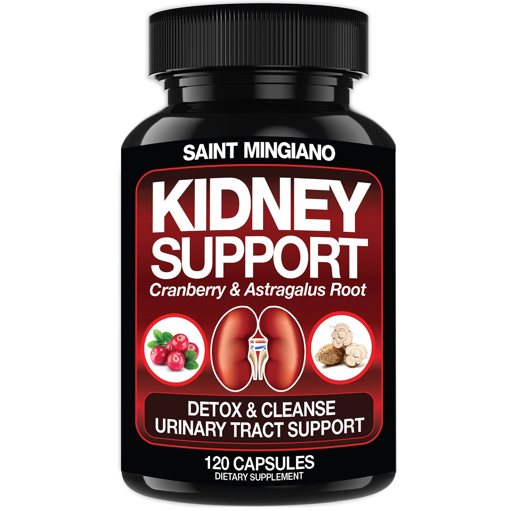 Kidney Support Cleanse Detox Repair Capsules 120 Count