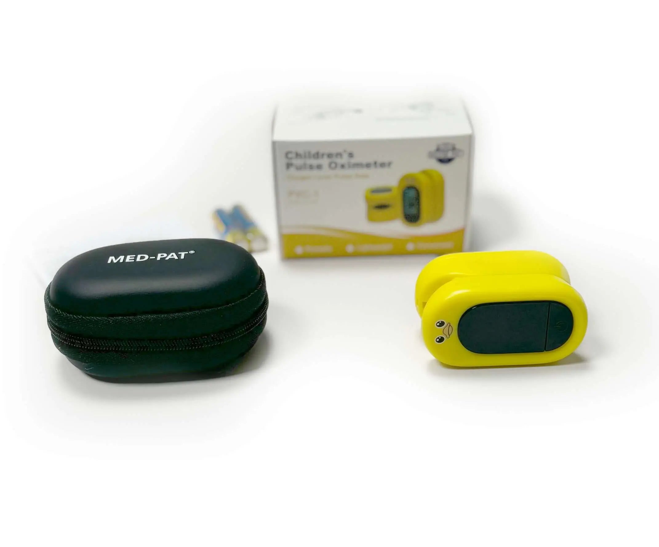 Med-Pat Ducky Kids Pulse Oximeter SpO2 Heart Rate