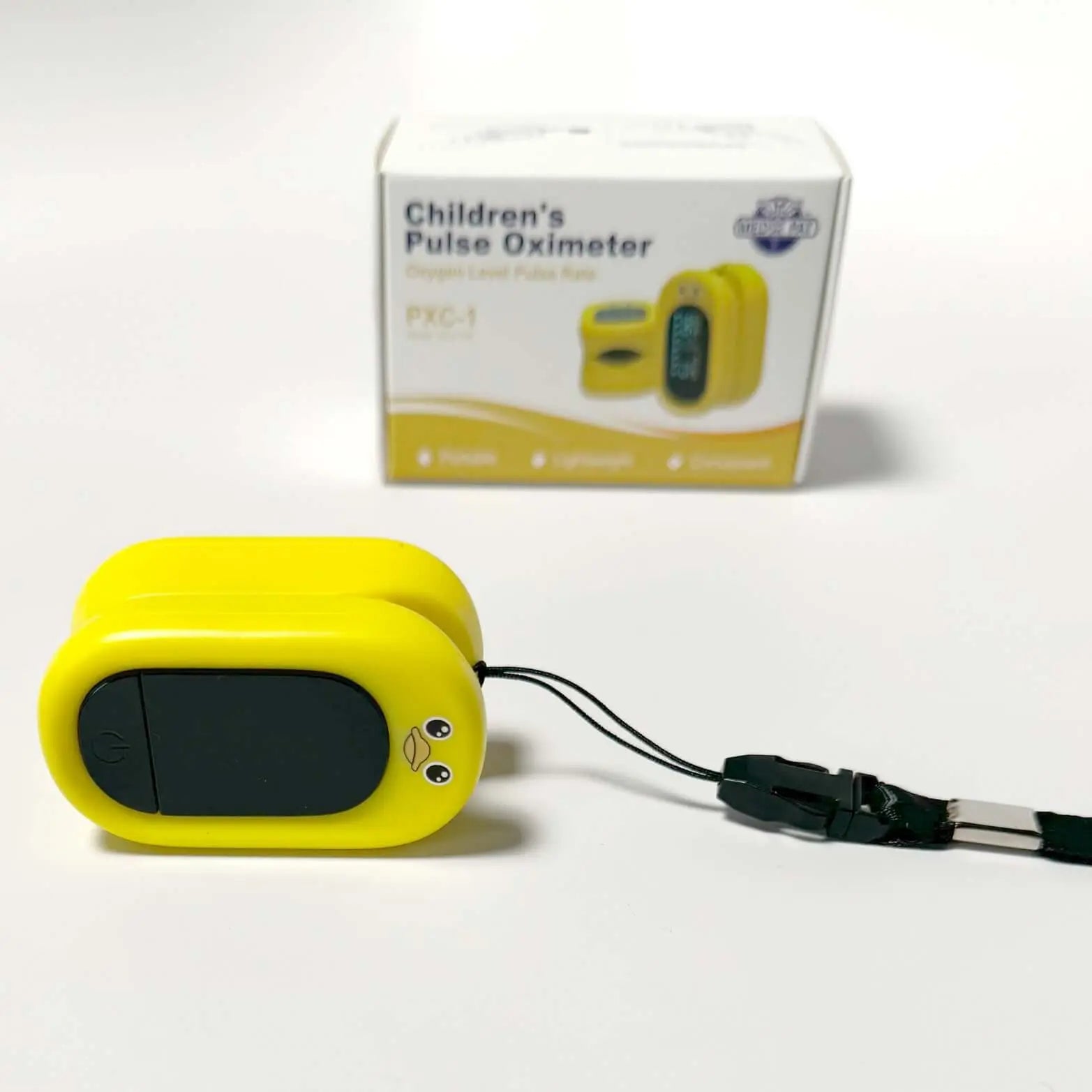 Med-Pat Ducky Kids Pulse Oximeter SpO2 Heart Rate